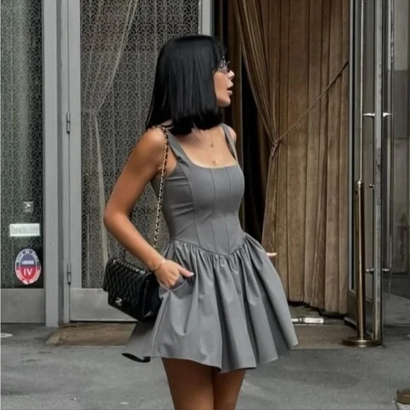 Zara ruched corset dress - Picture 5 of 9